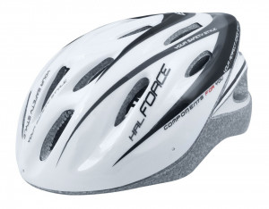 Casca Force Hal Alb/Negru S-M (54-58 cm) - Img 2