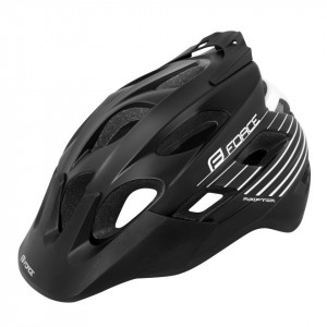 Casca Force Raptor MTB Black/White L-XL (58-62 cm) - Img 2