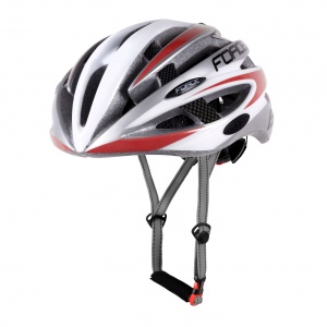 Casca Force Road alb/rosu L-XL (58-63 cm)