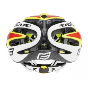 Casca Force Road fluo/alb/rosu L-XL (58-63 cm) - Img 9