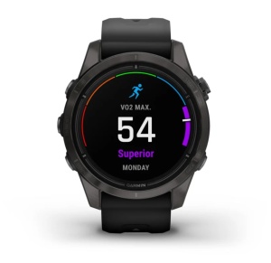 Ceas Garmin epix PRO (Gen 2) - 42mm, Sapphire, Titan DLC Carbon Grey - Img 2