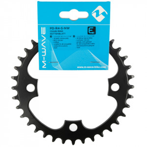Foaie Angrenaj Metal E-BIKE M-WAVE 36T Narrow Wide BCD 104 1/2×3/32″ si 1/2×11/128″