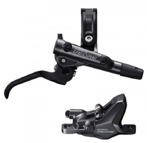 FRANA PE DISC SET ASAMBLAT SHIMANO J-KIT DEORE BL-M6100(L) BR-M6100(F) FARA ADAPTOR PLACUTE RASINA FARA ARIPIOARE DE RACIRE FURTUN SM-BH90-SS 1000MM INCLUDE OLIVA & INSERTIE CONECTARE AMBALAT IND.