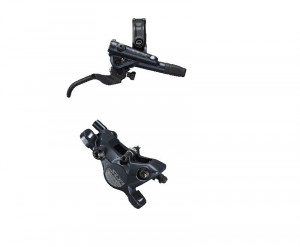 FRANA PE DISC SET ASAMBLAT SHIMANO SLX BL-M7100(R) BR-M7100(R) FARA ADAPTOR PLACUTE RESIN FARA ARIPIOARE DE RACIRE FURTUN SM-BH90-SBM 1700MM INCL. OLIVA & INSERTIE CONECTARE AMBALAT IND.