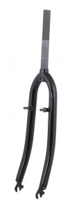 Furca Force MTB 26 1 Fe cu filet negru lucios - Img 2