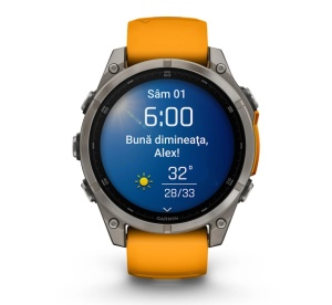 Garmin Fenix 8 - 47mm, AMOLED Spark Orange - Img 4