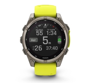 Garmin Fenix 8 - 47mm, Solar Sapphire Yellow/Graphite - Img 9