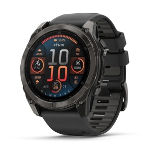 Garmin Fenix 8 - 51mm, Sapphire, AMOLED Carbon Grey