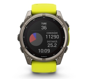 Garmin Fenix 8 - 51mm, Solar, Sapphire Amp Yellow - Img 7