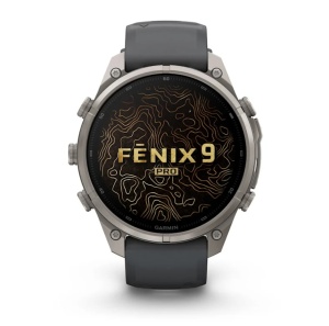 Garmin Fenix 9 Pro - inReach, 47mm Titan, cu curea din silicon Graphite/negru - Img 2