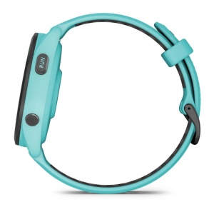 Garmin Forerunner 265 Ramă neagră cu carcasă Aqua şi curea din silicon Aqua/neagră - Img 8