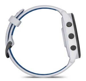 Garmin Forerunner 265 Ramă neagră cu carcasă Whitestone şi curea din silicon Whitestone/Tidal Blue - Img 6