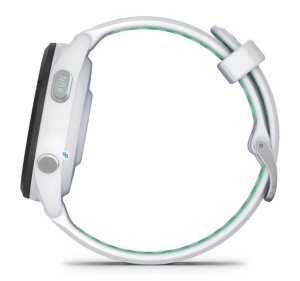 Garmin Forerunner 265S Ramă neagră cu carcasă Whitestone şi curea din silicon Whitestone/Neo Tropic - Img 8
