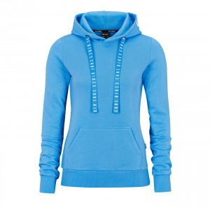 HANORAC DAMA CUBE ORGANIC WS HOODIE BLUE M - Img 2