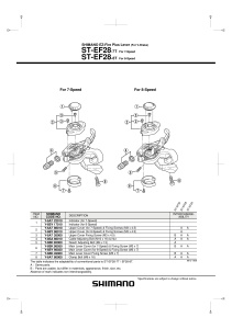 INDICATOR SHIMANO ST-EF28-8T DREAPTA - Img 2