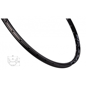 Janta Force XC BASIC DISC 584x19, 32H, negru