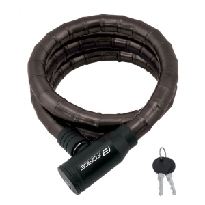 Lacat Force F Cu Protectie 150cm/18mm Negru