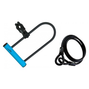 Lacat Luma Enduro 35 HU 320 albastru cu suport Sopmulti C4 plus bucla - Img 1