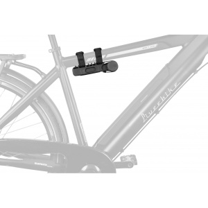 Lacat pliabil Force Fold 80 cm 6 elemente negru cu suport - Img 8