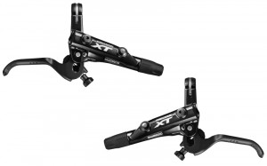 MANETA DE FRANA SHIMANO DEORE XT BL-M8000 DREAPTA & STANGA HIDRAULICA FURTUN SM-BH90-SBM 1000/1700MM ULEI 50CC X 2 NEGRU AMBALAT IND.