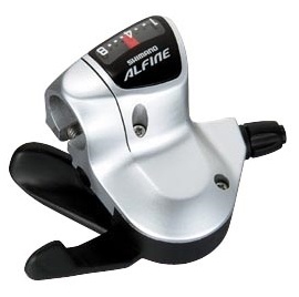 MANETA DE SCHIMBATOR SHIMANO ALFINE SL-S500-L STANGA 2 VIT. CABLURI 1800MM VRAC