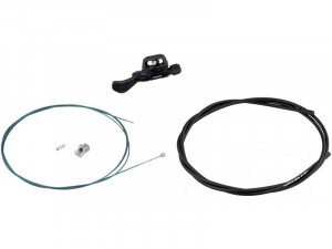 MANETA PENTRU TIJA DE SA REGLABILA SHIMANO SL-MT500-IL STANGA CABLU 1800MM PRINDERE DIRECTA PE MANETA DE FRANA (I-SPEC EV) CAMASA SP41 1500MM NEAGRA AMBALAT IND. - Img 2