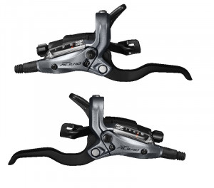 MANETA SCHIMBATOR/FRANA SHIMANO ALIVIO ST-M4050 9X3 VIT. CABLU DE SCHIMBATOR 600/300MM CAMASA DE SCHIMBATOR SP40 BLACK FURTUN SM-BH59 1000/1700MM NEGRU ULEI 50CC X 2 AMBALAT IND.