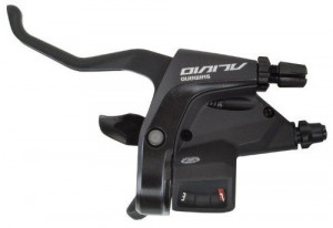 MANETA SCHIMBATOR/FRANA SHIMANO ALIVIO ST-M430-S SILVER DREAPTA:9-VIT. CABLU 2050MM STAINLESS CU OGD CAMASA SP40 MEAGRA 600/300MM FARA CABLU DE FRANA AMBALAT IND. - Img 4