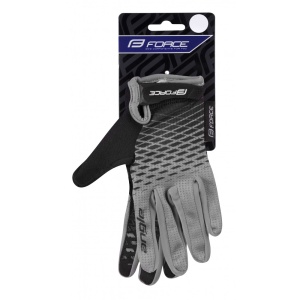 Manusi Force Kid MTB Angle gri/negru S - Img 5