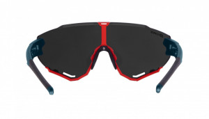 Ochelari Force Creed, lentila neagra oglinda, rosu petrol - Img 5