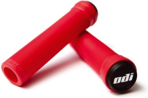 ODI BMX grips Longneck SL Flangeless red, 135mm