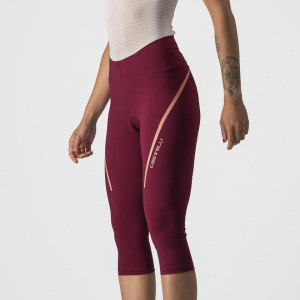 Pantaloni 3/4 Castelli Velocissima 3 Knicker, de dama, Visiniu/Roz, M - Img 5