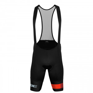 PANTALONI CUBE TEAMLINE BIB SHORTS PRO BLACK RED XXL - Img 2