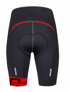 Pantaloni Force B30 cu bazon din gel, negru/rosu, XXXL - Img 3