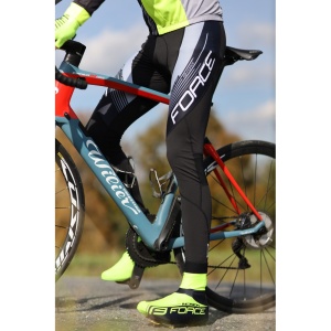 Pantaloni Force F58 cu bretele si bazon negru/gri L - Img 8