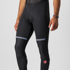 Pantaloni lungi cu bretele Castelli Polare 3, Negru, S - Img 4