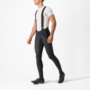 Pantaloni lungi cu bretele Castelli Sorpasso RoS, Negru S - Img 3