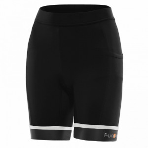 Pantaloni scurti alergare FUNKIER Marsala - Negru/Alb XS - Img 2