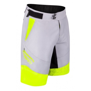 Pantaloni scurti cu bazon Force Storm, gri/fluo XL - Img 8
