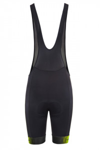 Pantaloni scurti cu bretele FUNKIER Preverno Pro dama cu bazon - Negru XS