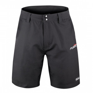 Pantaloni Scurti Force Blade MTB Fara Bazon, Black L