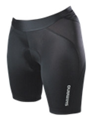 PANTALONI SCURTI SHIMANO PERFORMANCE PT. FEMEI NEGRU/NEGRU