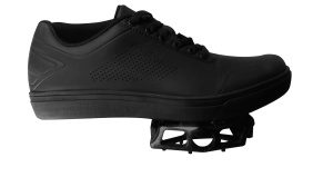 Pantofi ciclism FLR AFX Pro Flat Line Mtb - Negru 47 - Img 6