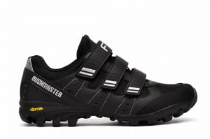 Pantofi ciclism FLR Freeride Bushmaster Mtb - Negru/Argintiu 44 - Img 2