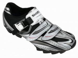 PANTOFI CICLISM SHIMANO MTB SH-M087W WHITE/RED