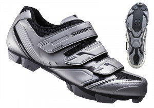 PANTOFI CICLISM SHIMANO MTB SH-XC30S SILVER/BLACK (14)