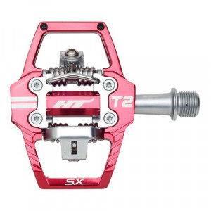 Pedale HT T2-SX Rosu