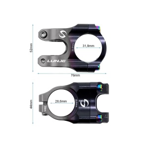 Pipa EWPM-003 31.8mm negru/gri - Img 3