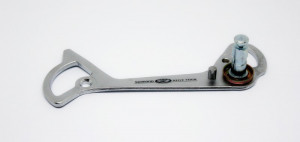 PLACA EXTERIOARA SHIMANO (ANSAMBLU) PT. SCHIMBATOR SPATE RD-M570 SGS ARGINTIU