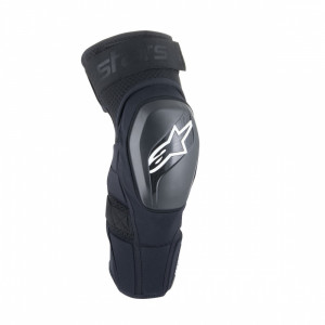 Protectii Genunchi Alpinestars A-Impact Plasma Elite Shield Knee Protector Black White L - Img 2